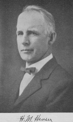 heuserhm.jpg
Born Feb. 28, 1867, in Wytheville, Virginia, son of Guido A. Heuser.  Attorney at Wytheville.  Photo from 1929.
