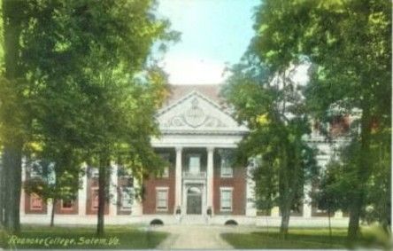roanokecollege1908.jpg
This is from a 1908 postcard.

