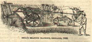 Bell's Reaping Machine 1826
Keywords: Agriculture, Farming, Reaping