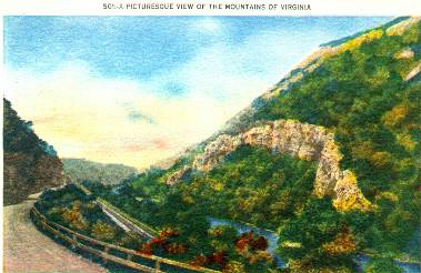 bluerva.jpg
This is a 1930s era post card, probably make from a Carroll County, VA scene.
