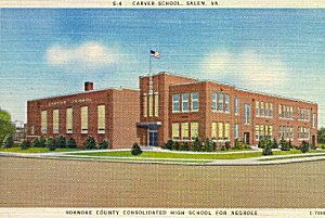 carversch.jpg
Carver Consolidated School for Negroes, Salem, Virginia, ca. 1945

