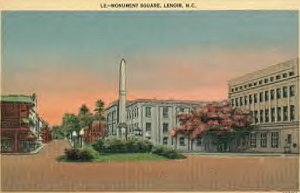 Confederate Monument, Lenoir, North Carolina
