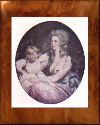 Mrs. Benedict Arnold
Portrait of Mrs. Benedict Arnold (Peggy Shippen) and Child) by Sir. Thomas Lawrence
