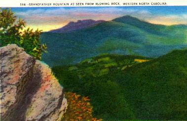 gfm1.jpg
Yet another view of Grandfather Mountain from the Banner Elk area.
