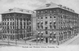n-wroanoke.jpg
Norfolk and Western Railroad Offices, Roanoke, ca. 1900
