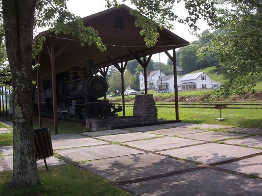 000_0715.JPG
This is a shot of the train shed in downtown Saltville which covers two historic engines.  Photo by Jeff Weaver, June 2005.
