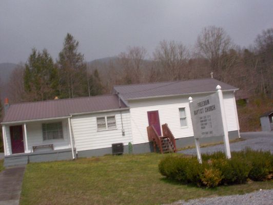 100_1346.jpg
Freedom Baptist Church is located on Poor Valley Road, just over the Washington county line from Saltville, Virginia.  Photo by Jeff Weaver, March 26, 2006.
