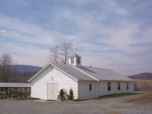 Troutdale - Comer's Creek Baptist Church
Photo by Jeff Weaver March 31, 2006.

