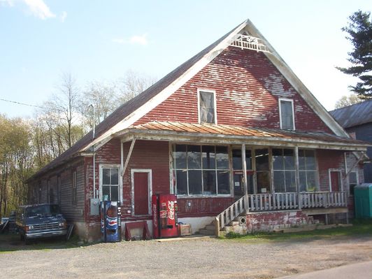 100_1656.jpg
This old country store sits about 100 yards in Smyth County from the Wythe County line on Cedar Springs Road.  Photo April 23, 2006 by Jeff Weaver.
