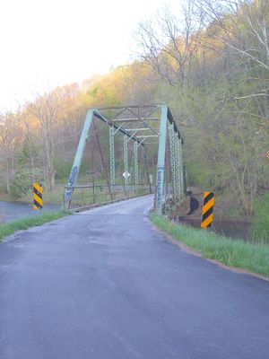 100_1681.jpg
This Iron Bridge spans the North Fork of Holston River on Ridgedale Road.  This type bridge, once common, is fast disappearing from the landscape.  Photo April 23, 2006 by Jeff Weaver.
