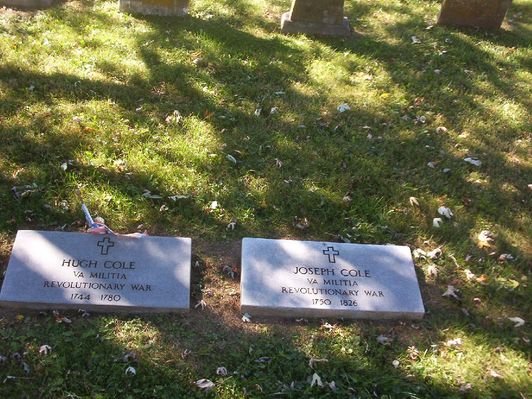 100_1717.jpg
Gravemakers for Joseph and Hugh Cole.  This photo by Jeff Weaver, taken October 14, 2006.
