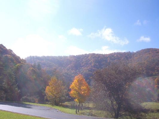 Whitetop - Fall Scene
This photo was taken October 18, 2006 by Jeff Weaver from the gounds of Faith Lutheran Church looking south.
