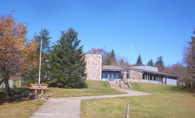 Grayson Highlands State Park - Visitor Center
Photo by Jeff Weaver, October 18, 2006.
