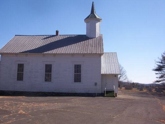 BrierpatchMountain - Jerusalem United Methodist Church
This congregation was established in 1838.  Photo by Jeff Weaver, February 2007.
