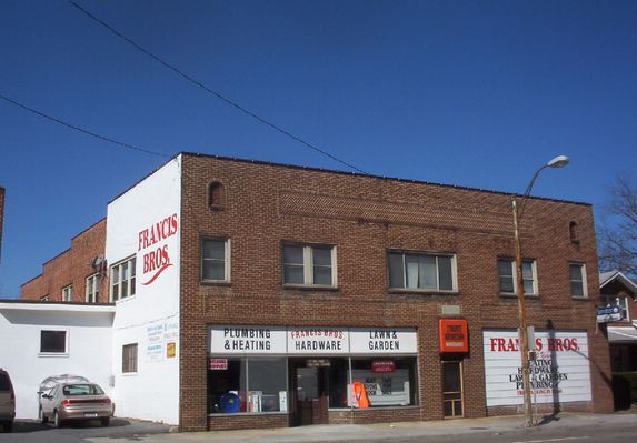 Marion - Francis Brothers Hardware
Photo March 2,  2007 by Jeff Weaver
