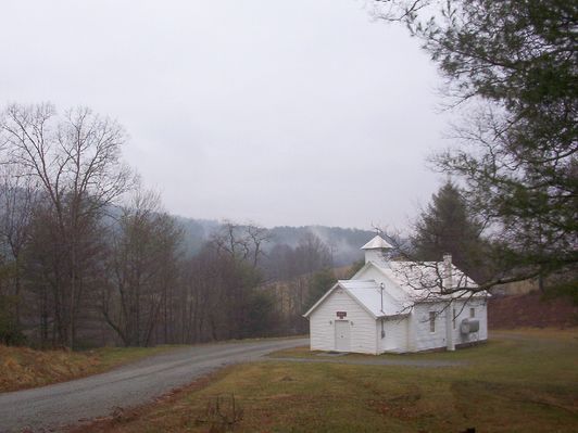 Major - Pine Branch Baptist Church
Pine Branch Baptist Church was established in 1872.  Photo March 2007 by Jeff Weaver.
