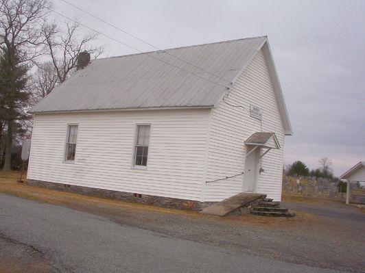 Roaring Gap - Woodruff Primitive Baptist Church
This church was established in 1850.  Photo by Jeff Weaver, March 2007.
