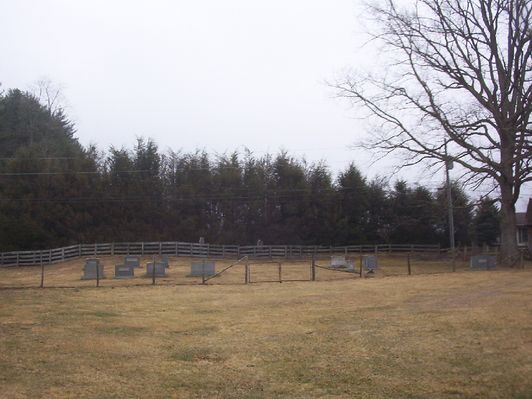 Glendale Springs - Bear Creek Primitive Baptist Church Cemetery
Photo by Jeff Weaver, March 2007.

