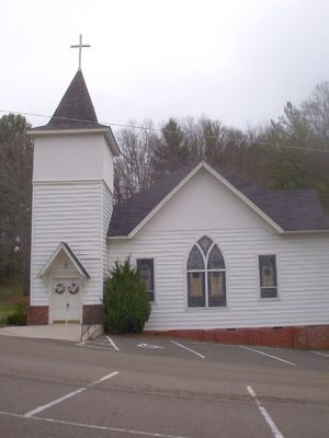 Warrensville - Warrensville United Methodist Church
Photo April 18, 2007 by Jeff Weaver
