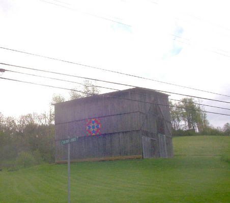 Lansing - Quilt on a Barn
Photo by Jeff Weaver, May 6, 2007
