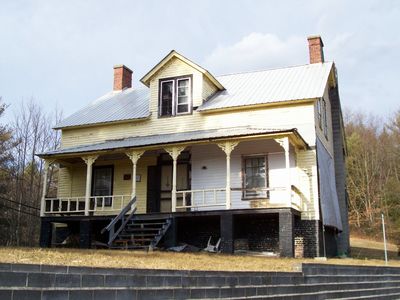 Fries - 191 Cliff Street
101 Cliff St. Fries, VA.  Home was reputed to have been built by Western Union as telegraph office.  Also reputed to have been first residence built in historic district of Fries.--Photo by David Arnold
