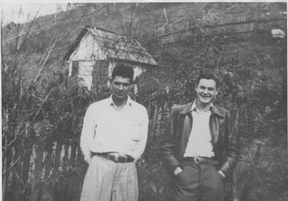 115fredalbertneaves.jpg
Sons of Arthur Coleman Neaves and Ola Mae Phipps.  This photo was taken at their farm in the Silas Creek Section of Ashe County, NC about 1946.
