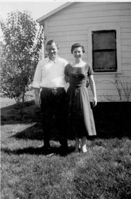 Weaver, Clarence and Mae Weaver Coley
Children of Arthur Fred Weaver. Photo from 1959.  From Jeff Weaver's collection.
