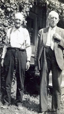 AUG7DOWELLANDCOVERSTON746.jpg
 LEFT...LANSON DOWELL (1872-1943) AND P. A. COVERSTON (1866-1953) MR. DOWELL WAS A PUMPING FOREMAN IN THE MAW BRINE DEPT.  Mr. COVERSTON WAS A DESIGNER AND BUILDER OF HOUSES FOR MATHIESON.
Courtesy of Don Smith [email]dsmith1043@comcast.net[/email]
