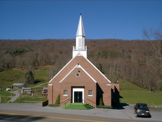 Cleghorn Baptist Church, Smyth County, Virginia
Courtesy of Nanalee Wrenn 
