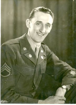 Daddy_sArmyPortrait2.jpg
Ira Johnson, taken in Berlin in 1945 or '46 while serving in the US Army during WWII. On the back of this original protrait is a love letter written to my mother, Edna Ruth Davidson Johnson back home in Saltville, Virginia. It is addressed "To the sweetest wife in the world...."
Courtesy of Lesa Long [email]ladygwenhwyvar@hotmail.com[/email]
