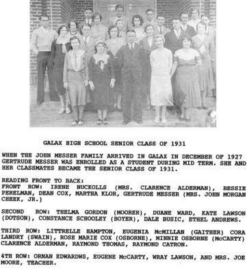 GHS class of 1931.jpg
Courtesy of Judy Alley
