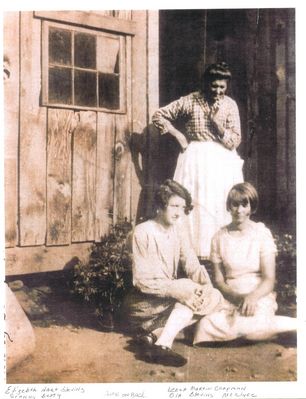 GRNDMTHRsmall.jpg
This photo of Elizabeth Hart Blevins was taken in Azen where 
she lived. The girls are Ola Blevins and Leona Martin, her granddaughters.
Courtesy of Mary Blevins [email]mcblevins@hotmail.com[/email]

