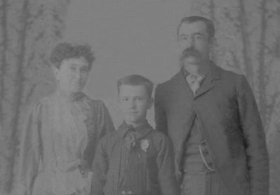 Greer, George and Satah Perkins
Wondering if this is Sarah Perkins, her husband George Greer and their son.  Sarah is a daughter of Timothy and Elizabeth Sturgill Perkins.  Courtesy of Cathy  Bell [email]cjbell47@goldenwest.net[/email]
