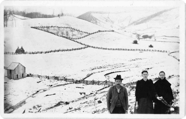 GraysonccoOsborn[1].jpg
This photo from Donna [email]dietricd@fyi.net[/email] is captioned "Osborn ?" under the man's picture.  If anyone has any ideas of who these people are or where this photo was taken please let us know.  [email]jweaver300@aol.com[/email]
