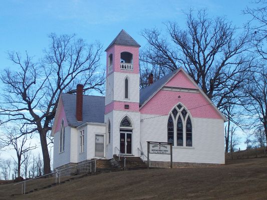 Huddle - Huddle Memorial Methodist Church
Huddle Memorial Methodist Church 1905 located in Huddle Community of Wythe Co., VA.  Photo by Shawn Dunford.  Courtesy of David Arnold [email]david.arnold@adelphia.net[/email]

