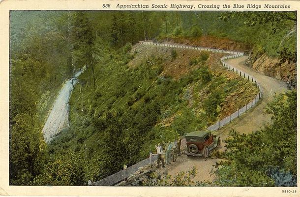 Unknown - "Scenic Highway Crossing the Western North Carolina Mountains.
Courtesy of [email]rel1@bellsouth.net[/email]
