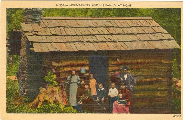 Unknown - "A Mountaineer at His Family Home"
Courtesy of [email]rel1@bellsouth.net[/email]
