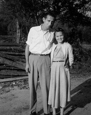 IraandRuth.jpg
My father, Ira Johnson, and mother Edna Ruth Davidson Johnson during the early years of their marriage. Daddy was the son of John Wesley and Carrie Cornelia Davidson Johnson of Washington County, Virginia. Mommy was the daughter of Rosser Kelly and America Ann Doane Davidson of Cedar Branch in Saltville in Smyth County, Virginia.
Courtesy of Lesa Long [email]ladygwenhwyvar@hotmail.com[/email]
