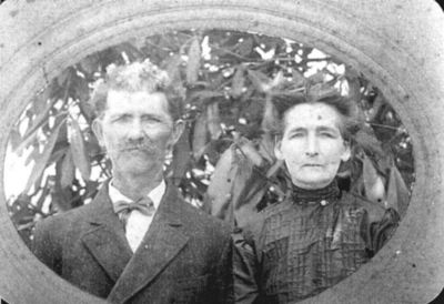 Mann, Charles and Julietta Handy
This is Charles and Julietta Handy Mann. Julietta was the daughter of John Handy Jr. and Gracie Duval. Charles came to Ashe Co. from Stauton, Va. to Ashe County where he and Juliette were married. Later they moved to Washington County, Va.   Courtesy of Mary Blevins.  [email]mcblevins@hotmail.com[/email]


