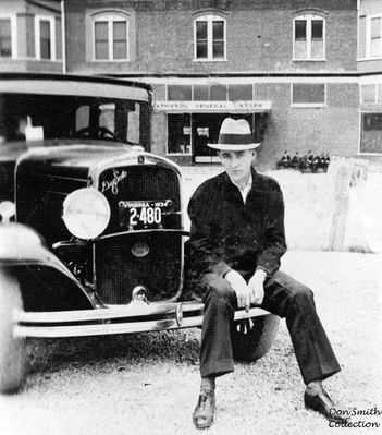 PaulandhisDesota.jpg
PAUL WORKED AT SAULS/GRIFFIN MOTORS IN TOWN FOR ABOUT 50 YEARS. HE WAS IN THE D-DAY INVASION AT THE AGE OF 33. DON'T KNOW WHY HE'S SITTING ON THE BUMPER OF A DESOTO...HE WAS A CHEVY MAN. HE BOUGHT 37 NEW ONES DURING HIS LIFETIME. PAUL PASSED AWAY IN MAY OF 2003 AT THE AGE OF 92. HIS WIDOW, JUANITA, LIVES ON FIRST AVENUE in SALTVILLE.  Courtesy of Don Smith [email]dsmith1043@comcast.net[/email]
 

