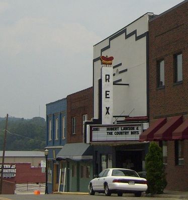 Galax - Rex Theater
Click here for their [url=http://www.rextheatergalax.com/]website [/url].  Photo May 30, 2007 by Jeff Weaver.
