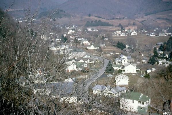 Allison Gap - Bird's Eye view
This February 1964 phto was taken bt Myrl Dunham,  Courtesy of Don Smith [email]dsmith1043@comcast.net[/email]
