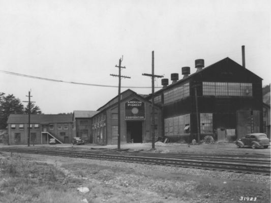 americanpigment.jpg
This is a 1940 photo of the paint factory in Pulaski, Virginia.
