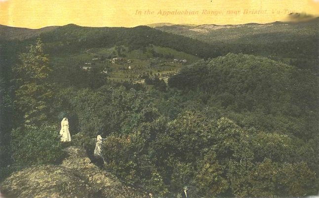 Bristol - Appalachain Range
This 1910s postcard shows some of the Appalachain mountains near Bristol, TN.
