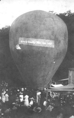 averyfair.jpg
This image, courtesy of Julia Kodak Williams shows a hot air ballon at the Avery County fair in 1913.
