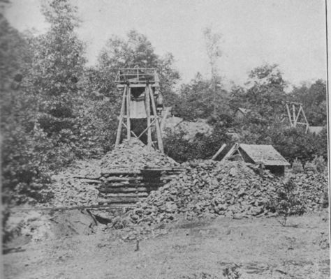 bettybakermine1.jpg
This view of the shaft opening at the Betty Baker Mine was made about 1905.
