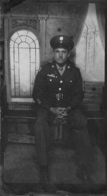Blevins, George
Son of Jeter C, Blevins and Rosa Sage of Grassy Creek.  This photo was made during wolrd WWar II.
