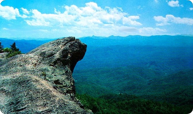 blowingrock1955.jpg
This is from a 1955 postcard.
