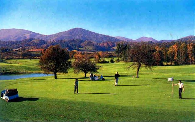 boonegolfcourse.jpg
This 1960s photo shows the Boone Golf Course.  Golf has not really caught on with native Appalachian people, but the tourists like it.
