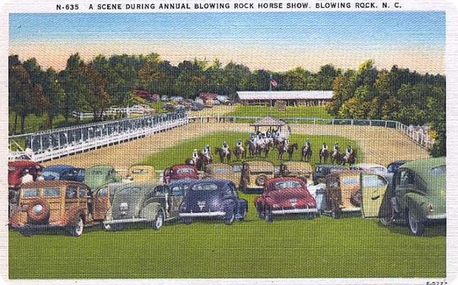 brhorseshow.jpg
This is a postcard from the 1938 Blowing Rock Horse Show.
